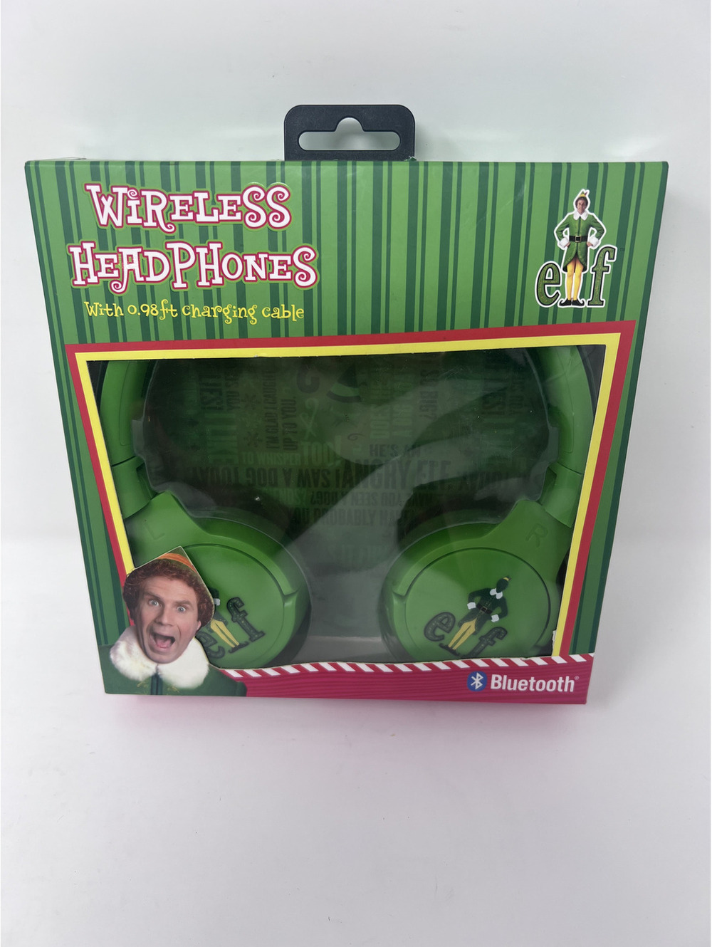 Elf Wireless Bluetooth Headphones with Charging Cable - Green